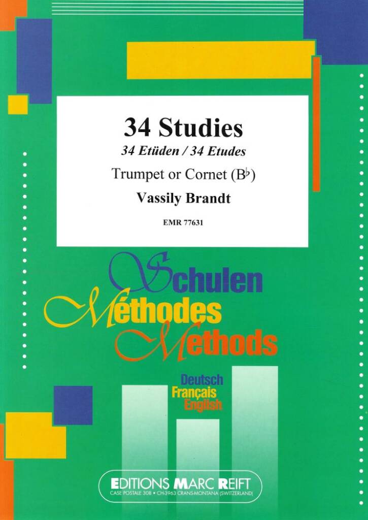 34 Studies for Orchestral Trumpet Player